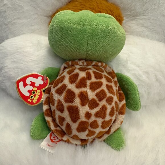 Zippy TY Beanie Boos Turtle 2013 Plush Stuffie (SKU: 242TO) - Picture 4 of 11